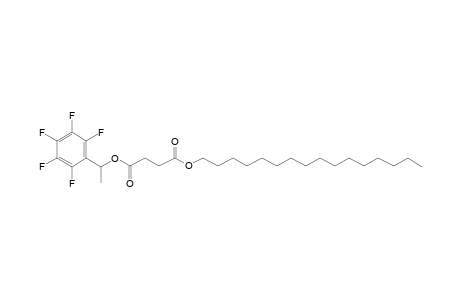 Succinic acid, hexadecyl 1-(pentafluorophenyl)ethyl ester