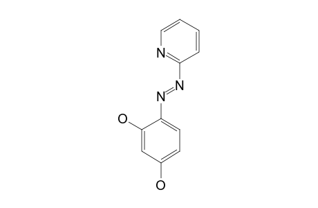 4-[(E)-2-Pyridinyldiazenyl]-1,3-benzenediol