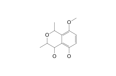 (1R,3S,4R)-4,5-DIHYDRO-4,5-DIHYDROXY-1,3-DIMETHYL-8-METHOXY-2-BENZOPYRAN