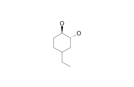 Trans-2-hydroxy-4-ethylcyclohexanol (trans diol)