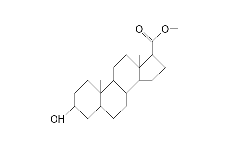 Androstane-17-carboxylic acid, 3-hydroxy-, methyl ester, (3.beta.,5.beta.,17.beta.)-