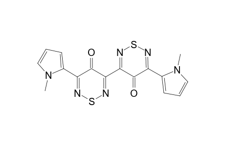 5,5'-Bis(1-methyl-1H-pyrrol-2-yl)-4H,4'H-[3,3'-bi(1,2,6-thiadiazine)]-4,4'-dione