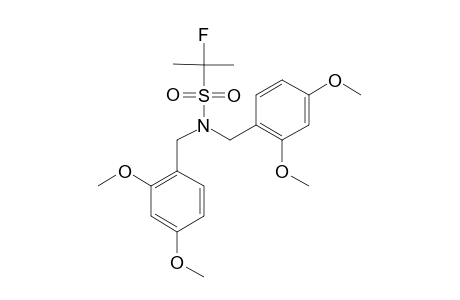 N,N-BIS-(2,4-DIMETHOXYBENZYL)-2-FLUORO-PROPANE-2-SULFONAMIDE