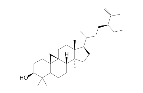 24S-Ethyl-9.beta.,19-cyclolanost-25-ene-3.beta.-ol