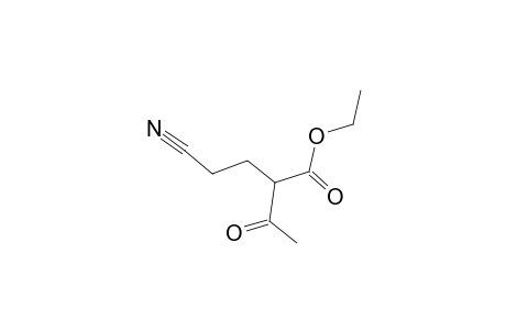 Ethyl 2-acetyl-4-cyanobutanoate