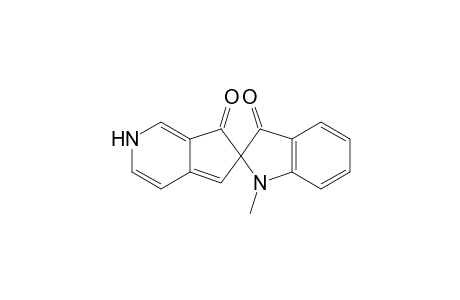 Spiro[2H-indole-2,6'-[6H-2]pyrindine]-3,7'(1H,5'H)-dione, 1-methyl-