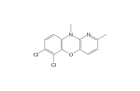 6,7-dichloro-2,10-dimethyl-10H-pyrido[3,2-b][1,4]benzoxazine