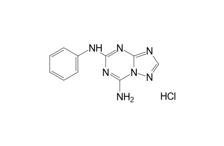 7-amino-5-anilino-s-triazolo[1,5-a]-s-triazine, monohydrochloride