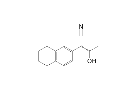 alpha-(1-hydroxyethylidene)-5,6,7,8-tetrahydro-2-naphthaleneacetonitrile