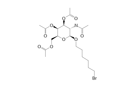 6-BROMOHEXYL-2-ACETAMIDO-3,4,6-TRI-O-ACETYL-2-DEOXY-ALPHA-D-GALACTOPYRANOSIDE