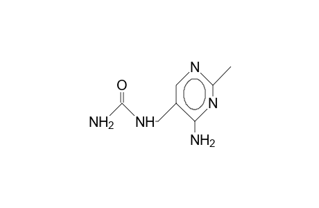 2-Methyl-5-ureidomethylpyrimidine-4-amine