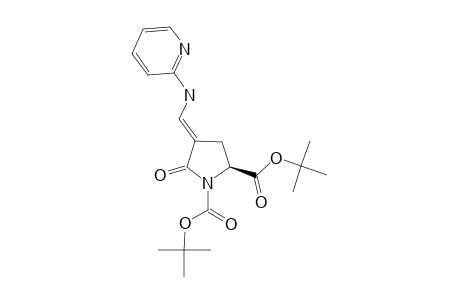 TERT.-BUTYL-(2S)-BUTOXYCARBONYL-4-(2-PYRIDINYL)-AMINO-METHYLENEPYROGLUTAMATE