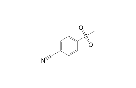 Benzonitrile, 4-(methylsulfonyl)-