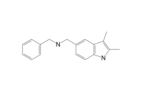 5-[(benzylamino)methyl]-2,3-dimethylindole