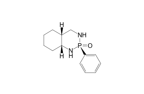 cis-(2S*,4aR*,8aR*)-2-phenyl-3,4,4a,5,6,7,8,8a-octahydro-1H-benzo[d][1,3,2]diazaphosphinine 2-oxide