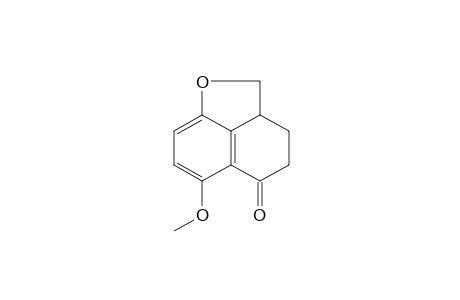 6-methoxy-2a,3,4,5-tetrahydro-2H-naphtho[1,8-bc]furan-5-one