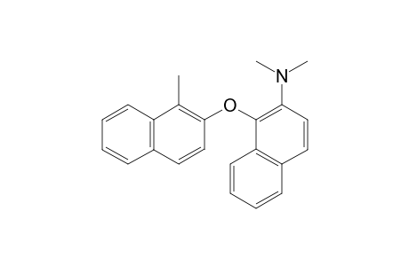 N,N-Dimethyl-1-[(1-methylnaphthalen-2-yl)oxy]naphthalen-2-amine