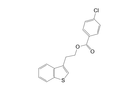 Benzo[B]thiophene-3-ethanol, p-chlorobenzoate