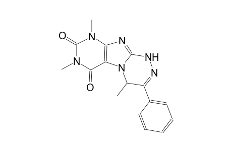 4,7,9-trimethyl-3-phenyl-1,4-dihydro[1,2,4]triazino[3,4-f]purine-6,8(7H,9H)-dione