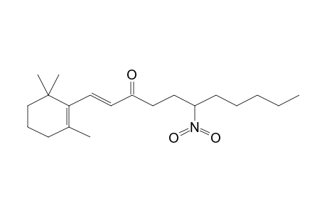 (1E)-6-Nitro-1-(2,6,6-trimethyl-1-cyclohexen-1-yl)-1-undecen-3-one