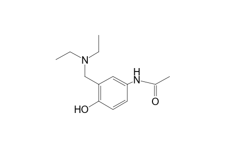 a-(diethylamino)-4'-hydroxy-m-acetotoluidide