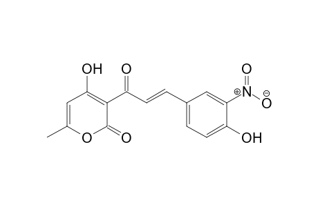 4-Hydroxy-3-(4-hydroxy-3-nitrocinnamoyl)-6-methyl-2H-pyran-2-one
