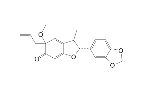 DELTA(8')-1',6'-DIHYDRO-6'-OXO-7.0.4',8.3'-LIGNAN