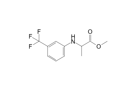 Methyl 2-[3-(trifluoromethyl)anilino]propanoate