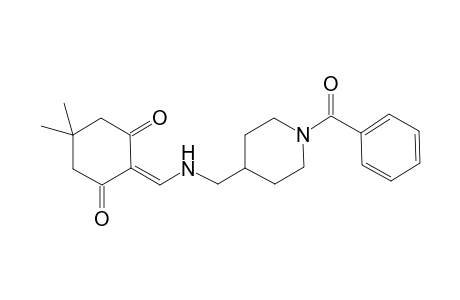 1,3-Cyclohexanedione, 2-[[[(1-benzoyl-4-piperidinyl)methyl]amino]methylene]-5,5-dimethyl-