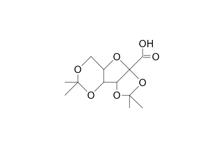 2,3:4,6-Bis-O-isopropylidene-xylo-2-hexulofuranosonic acid