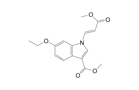 6-Ethoxy-1-[(E)-3-keto-3-methoxy-prop-1-enyl]indole-3-carboxylic acid methyl ester