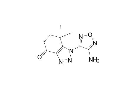 1-(4-amino-1,2,5-oxadiazol-3-yl)-7,7-dimethyl-5,6-dihydrobenzotriazol-4-one