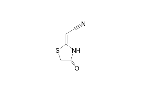 4-OXO-delta2,alpha-THIAZOLIDINEACETONITRILE