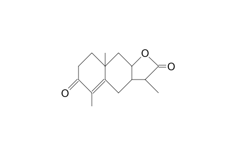 NAPHTHO[2,3-B]FURAN-2,6(3H,4H)-DIONE, 3A,7,8,8A,9,9A-HEXAHYDRO-3,5,8A-TRIMETHYL-