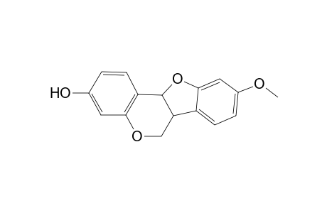 (-)-3-Hydroxy-9-methoxypterocarpan