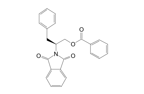 1-Benzoyloxy-2-(1,3-dioxo-2-isoindolinyl)-3-phenylpropane, (S)-