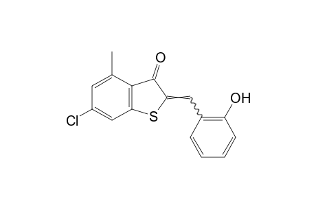 6-chloro-2-(o-hydroxybenzylidene)-4-methylbenzo[b]thiophen-3(2H)-one