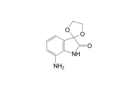 7'-amino-spiro[1,3-dioxolane-2,3'-indole]-2'(1'N)-one