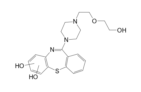 Quetiapine-M (di-HO-) MS2