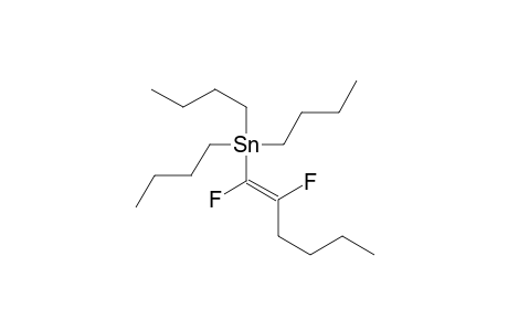 tributyl-[(Z)-1,2-difluorohex-1-enyl]stannane