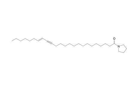 Tetracosa-15-yn-17-trans-enoic acid, pyrrolidide