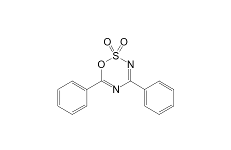 1,2,3,5-Oxathiadiazine, 4,6-diphenyl-, 2,2-dioxide