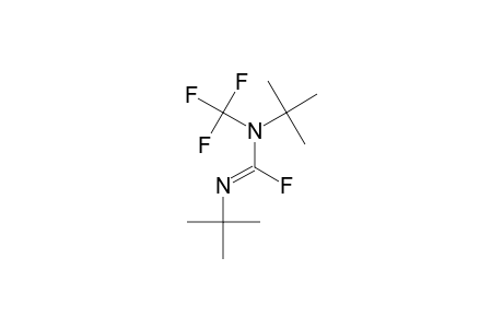 N-TERT.-BUTYL-N-TRIFLUOROMETHYL-2-AZA-3,3-DIMETHYL-1-FLUORO-1-BUTENYLAMINE