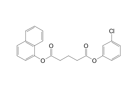 Glutaric acid, 3-chlorophenyl 1-naphthyl ester