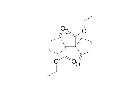 1-(1-carbethoxy-2-keto-cyclopentyl)-2-keto-cyclopentane-1-carboxylic acid ethyl ester