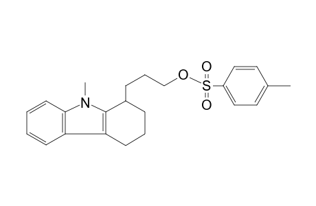 3-(9-methyl-2,3,4,9-tetrahydro-1H-carbazol-1-yl)propyl 4-methylbenzenesulfonate