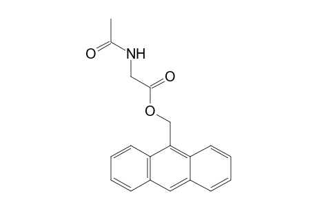 N-Acetylglycine, 9-anthrylmethyl ester