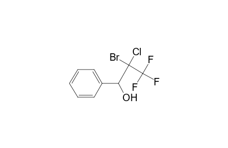 2-Bromo-2-chloro-3,3,3-trifluoro-1-phenyl-1-propanol