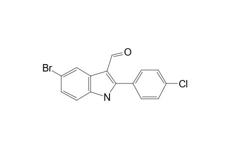 5-Bromo-2-(4-chlorophenyl)-1H-indole-3-carbaldehyde