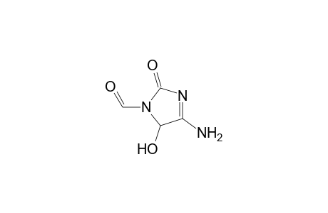 4-amino-5-hydroxy-2-keto-3-imidazoline-1-carbaldehyde